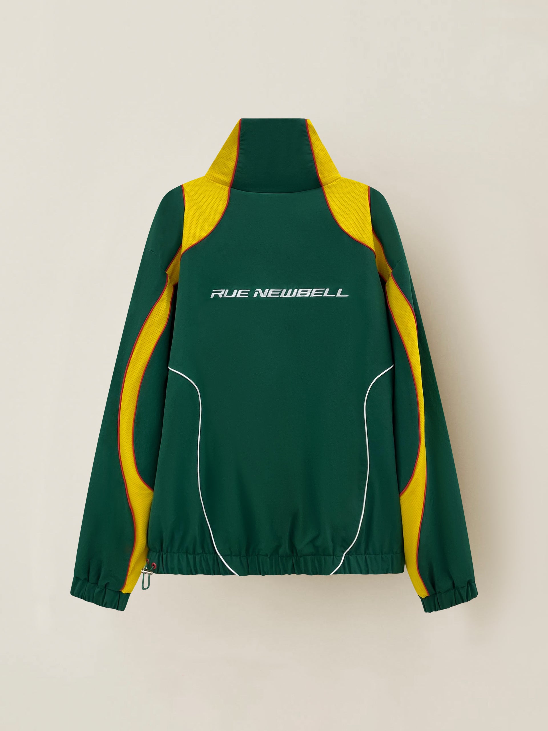 Quater-zip windbreaker